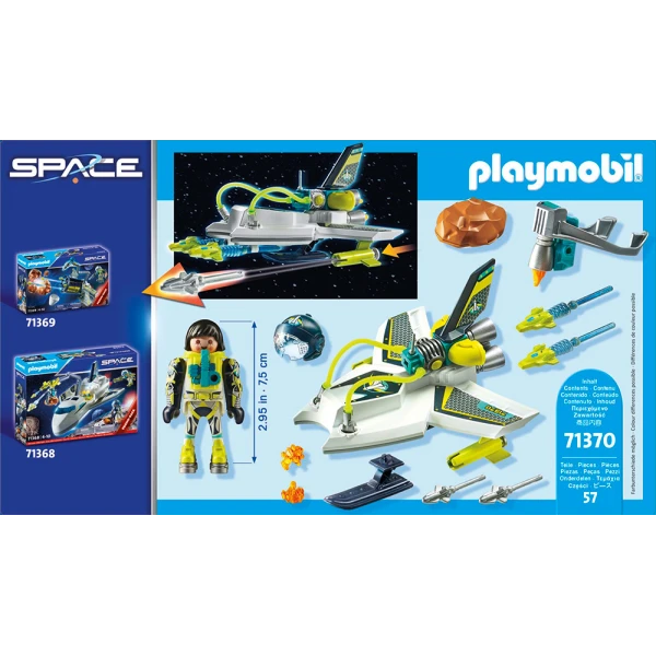 PLAYMOBIL SPACE ΔΙΑΣΤΗΜΙΚΟΣ ΚΑΤΑΣΤΡΟΦΕΑΣ ΜΕΤΕΩΡΙΤΩΝ
