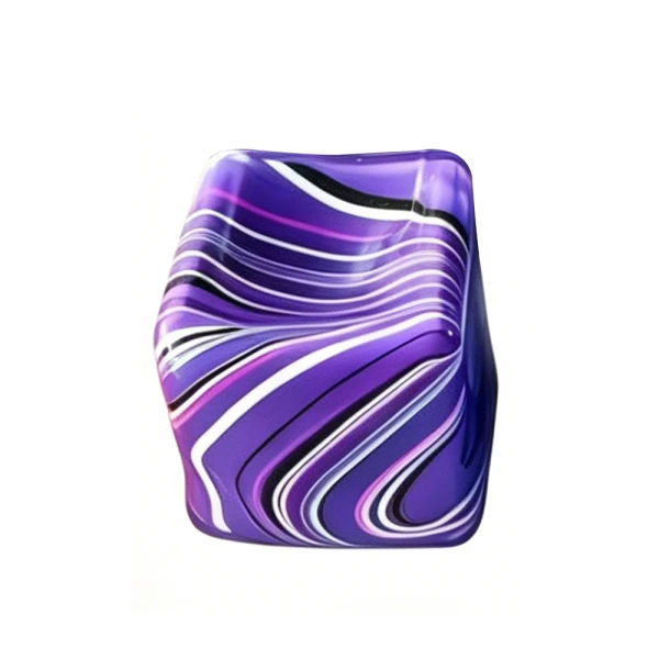 SQUEEZE MARBLE EFFECT ANTI-STRESS CUBES - VARIOUS COLORS