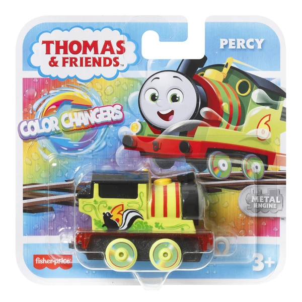 FISHER PRICE THOMAS THE TRAIN COLOR CHANGERS ENGINE - PERCY