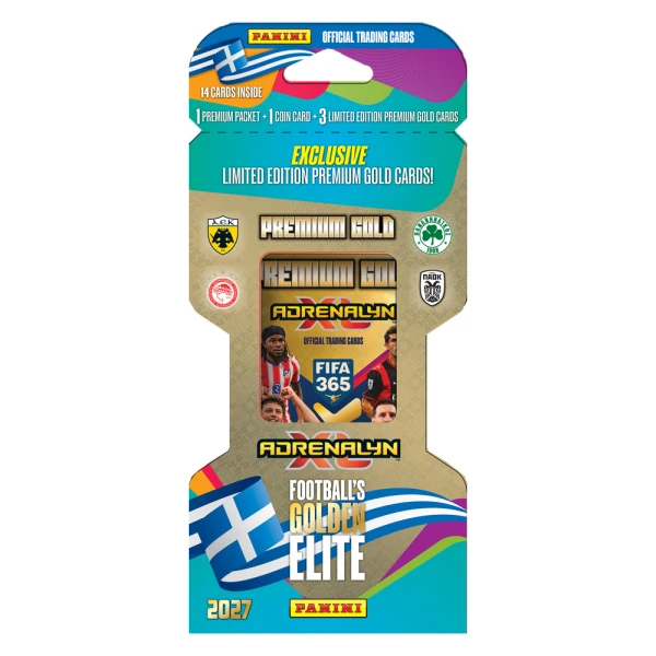 PANINI FIFA 365 2027 ADRENALYN XL PREMIUM GOLD BLISTER