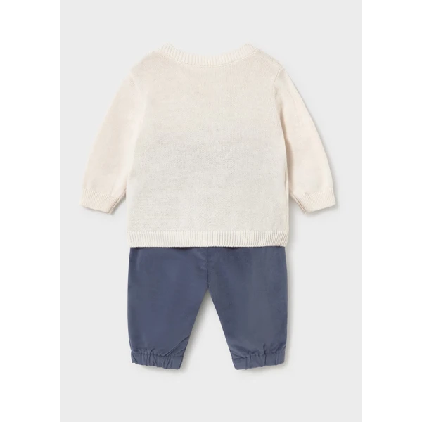 MAYORAL SET PANTS LONG SWEATER BLUE