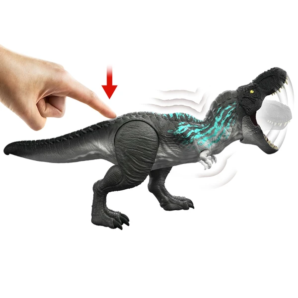 JURASSIC WORLD SURVIVAL T-REX ΜΕ ΔΙΟΓΚΩΣΗ ΜΥΩΝ