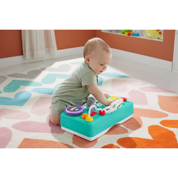 FISHER PRICE ΕΚΠΑΙΔΕΥΤΙΚΗ ΚΟΝΣΟΛΑ DJ ΜΕ ΦΩΤΑ ΚΑΙ ΗΧΟΥΣ