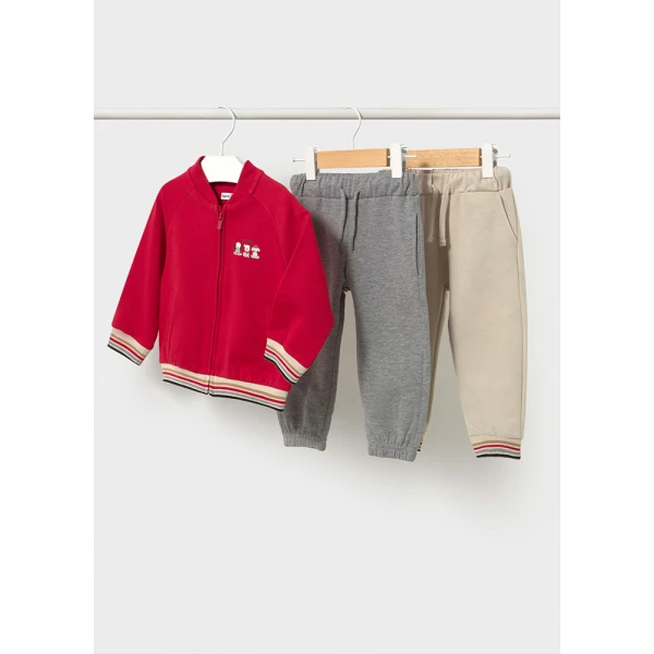 MAYORAL TRACKSUIT JACKET 3 pcs RED