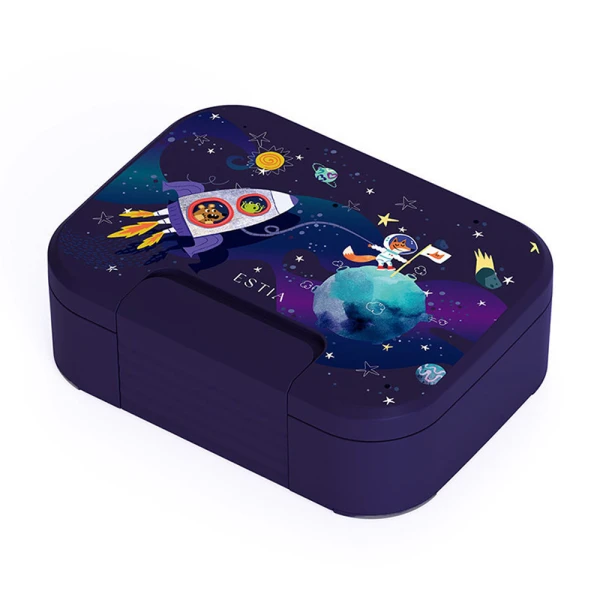 LUNCH BOX SAVE THE AEGEAN 750ml 2 REMOVABLE COMPARTMENTS SOLAR JUMB