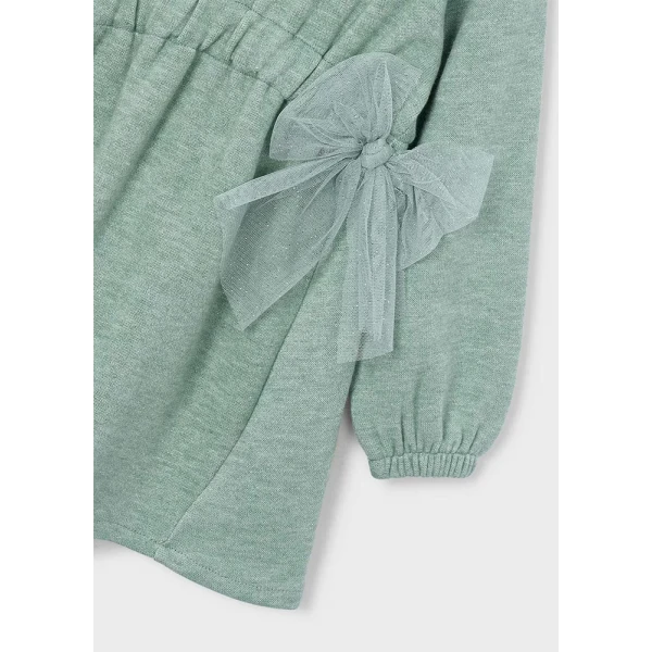 MAYORAL DRESS KNITTED GREEN