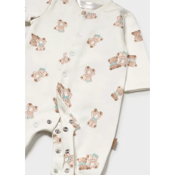 MAYORAL SET 2 ROMPERS INTELOCK MINT