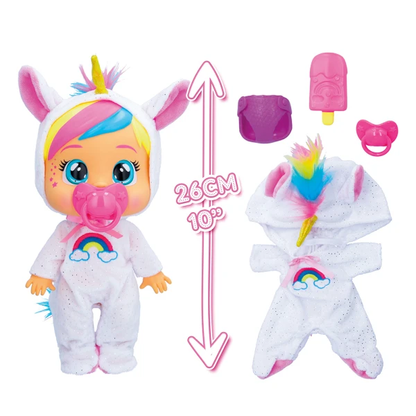 CRY BABIES ΚΛΑΨΟΥΛΙΝΙΑ ΑΓΑΠΟΥΛΙΝΙΑ LOVING CARE FANTASY ΔΙΑΔΡΑΣΤΙΚΗ ΚΟΥΚΛΑ ΚΛΑΙΕΙ ΜΕ ΑΛΗΘΙΝΑ ΔΑΚΡΥΑ - 2 ΣΧΕΔΙΑ