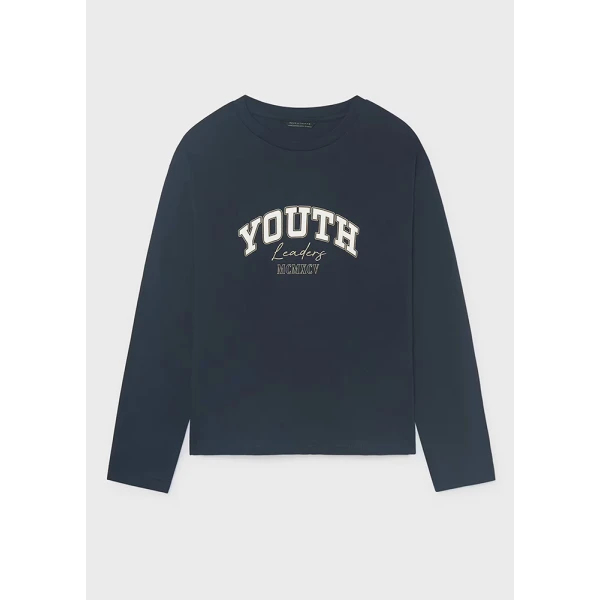 MAYORAL T-SHIRT LONG SLEEVES BASIC BLUE