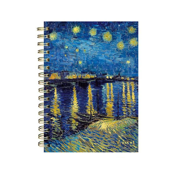 LE MUSEE COLLECTION A5 LINED NOTEBOOK 96 SHEETS – VAN GOGH NUIT