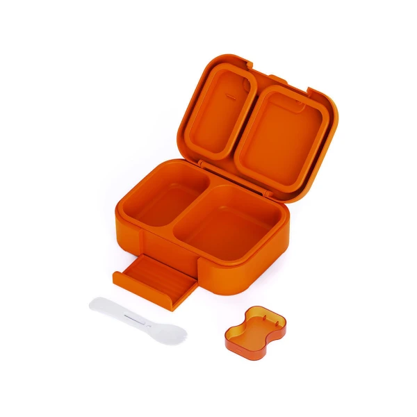 LUNCH BOX SAVE THE AEGEAN 750ml 2 REMOVABLE COMPARTMENTS THE BIG BUILD