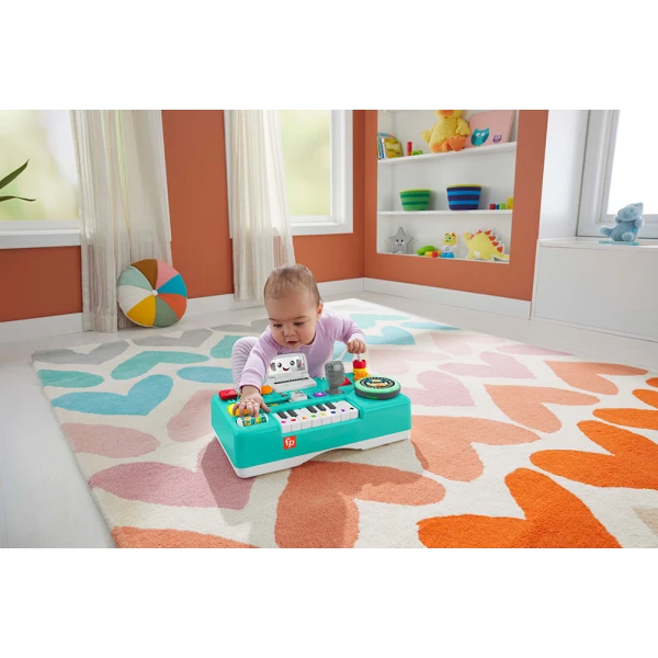 FISHER PRICE ΕΚΠΑΙΔΕΥΤΙΚΗ ΚΟΝΣΟΛΑ DJ ΜΕ ΦΩΤΑ ΚΑΙ ΗΧΟΥΣ