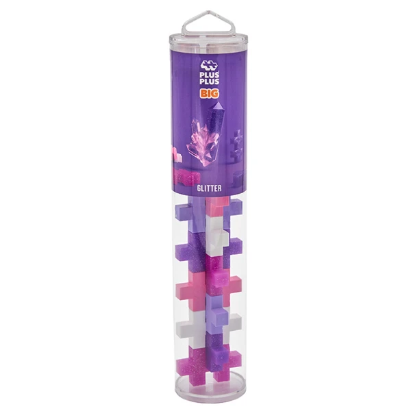 PLUS PLUS BIG ΤΟΥΒΛΑΚΙΑ GLITTER ΓΙΑ 12+ ΜΗΝΩΝ