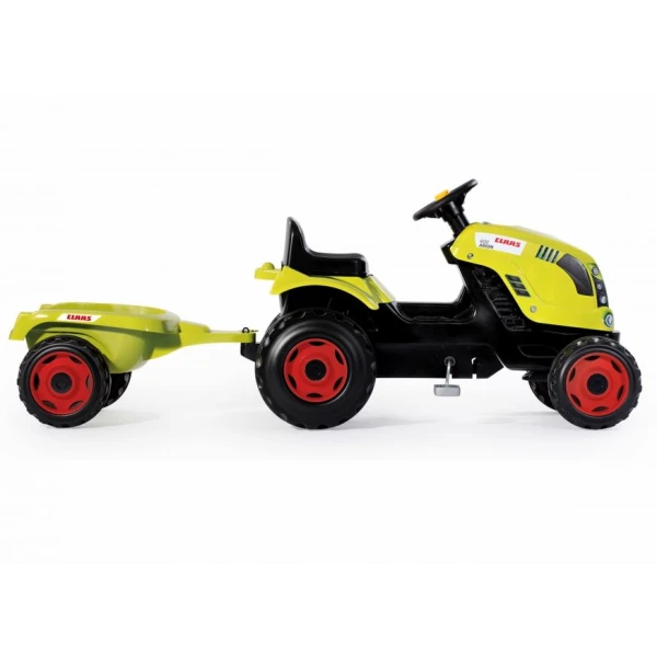 SMOBY CLAAS FARMER XL TRACTOR & TRAILER