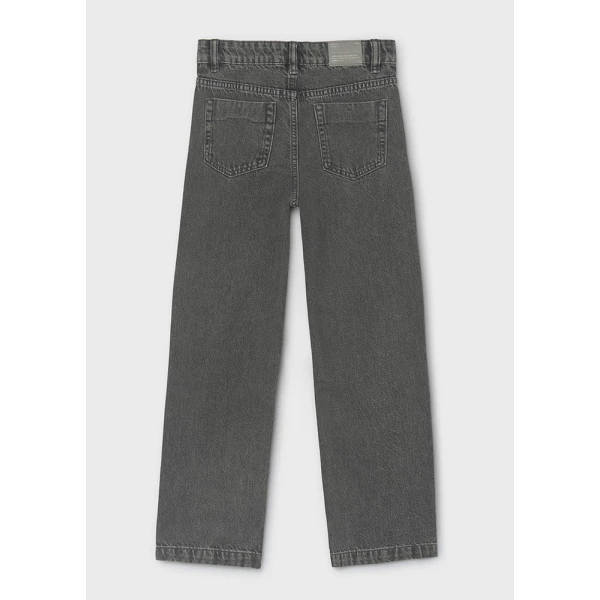 MAYORAL PANTS DENIM RELAXED-FIT GREY