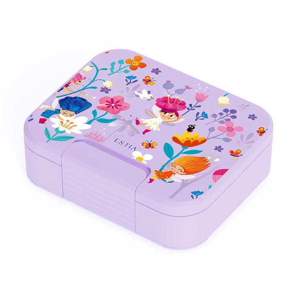 LUNCH BOX SAVE THE AEGEAN 1040ml 3 REMOVABLE COMPARTMENTS FAIRY TALES