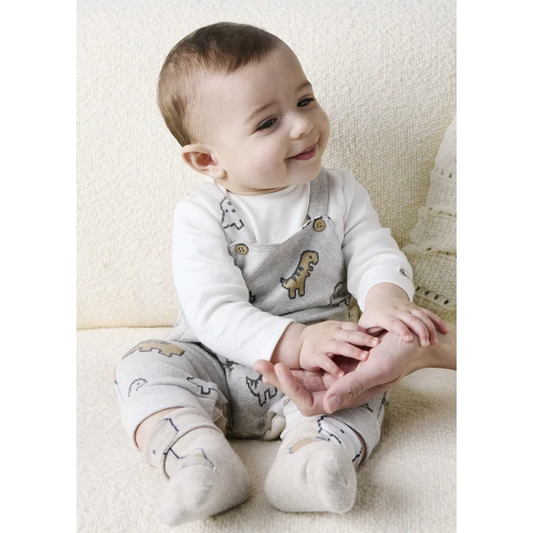 MAYORAL ROMPER PINAFORE INTENSE CREAM