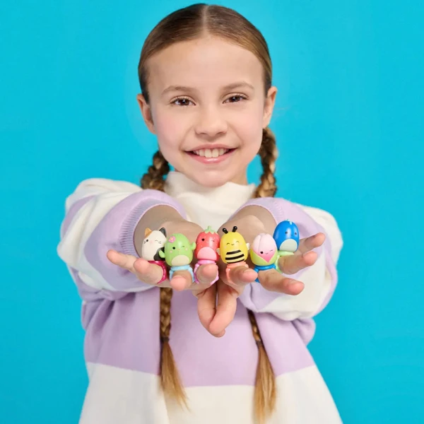 SQUISH-A-LONGS HANDBAG PLAYSET 2PCS. WITH FIGURES & ACCESSORIES