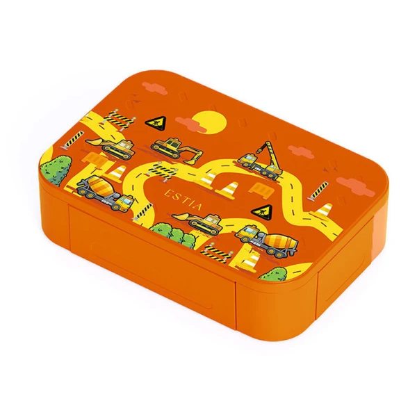 LUNCH BOX SAVE THE AEGEAN 900ml 2 REMOVABLE COMPARTMENTS THE BIG BUILD
