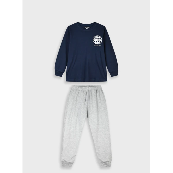 ENERGIERS BOY PYJAMAS GREY MELANGE