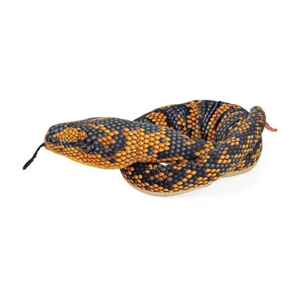 WILD REPUBLIC STUFFED ANIMAL JUNGLE CARPET PYTHON SNAKE 137 cm