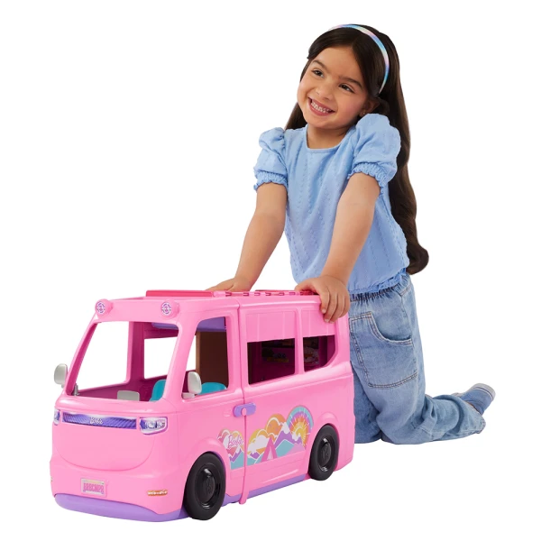 BARBIE ΝΕΟ ΤΡΟΧΟΣΠΙΤΟ DREAM CAMPER