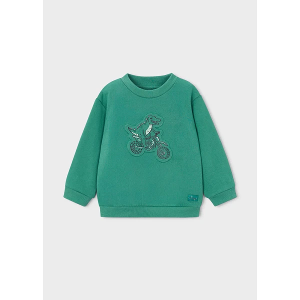 MAYORAL FLEECE EMBOSSED GREEN
