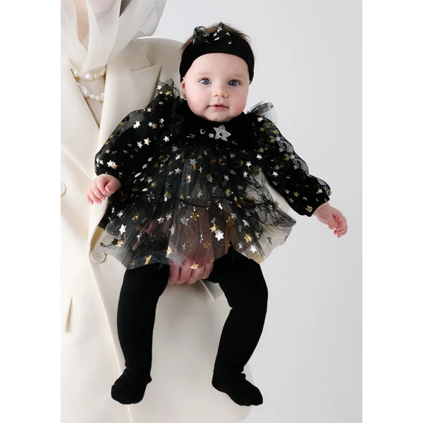MAYORAL DRESS FANTASY  BLACK