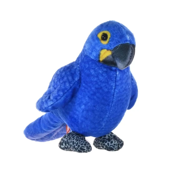 WILD REPUBLIC PLUSH RAINFOREST HYACINTH MACAW 11.4 cm