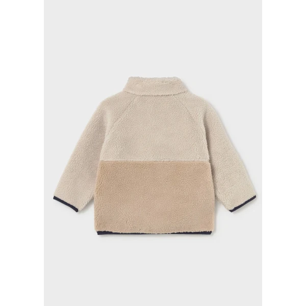MAYORAL SHERPA JACKET DARK GREY BEIGE