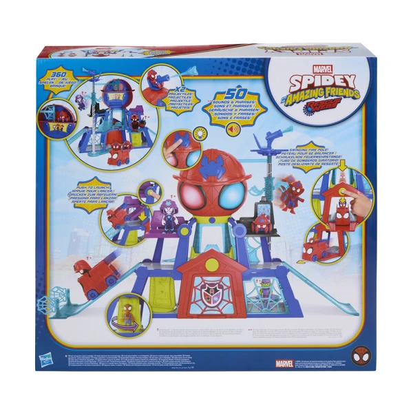 SPIDEY AND HIS AMAZING FRIENDS RESCUE WEBS WEBQUARTERS
