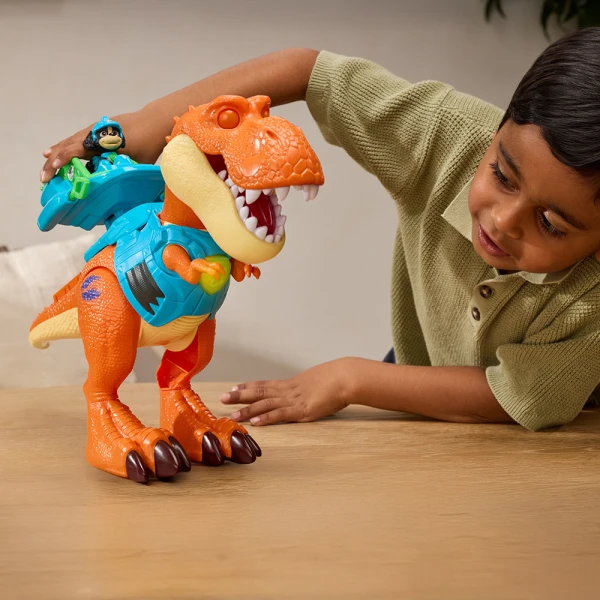 PAW PATROL DINO MOVIE PLAYSET REX AND TIMMY