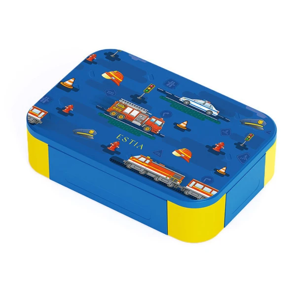 LUNCH BOX SAVE THE AEGEAN 900ml 2 REMOVABLE COMPARTMENTS CITY HEROES