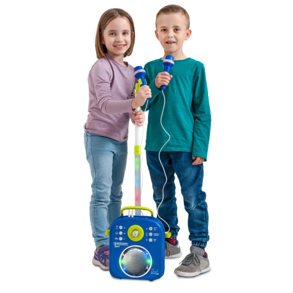 BONTEMPI BLUE KARAOKE WITH 2 MICROPHONES