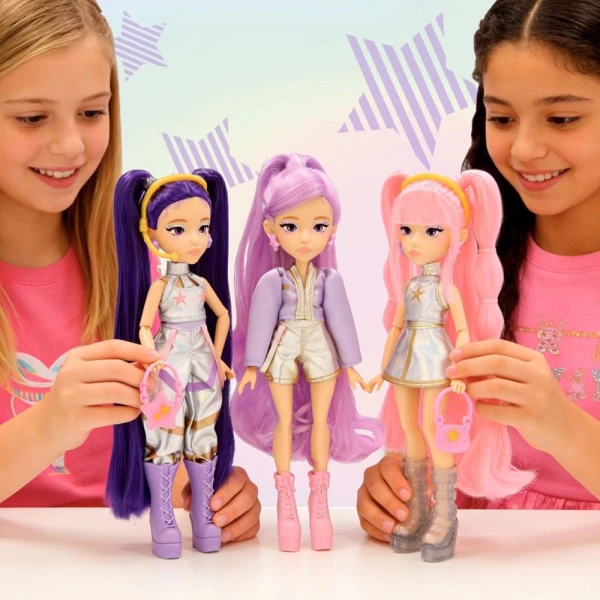 K-POP IDOLS DOLL WITH ACCESSORIES - 3 DESIGNS