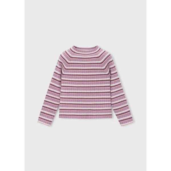 MAYORAL KNITTED HALF TURTLENECK PURPLE MIX