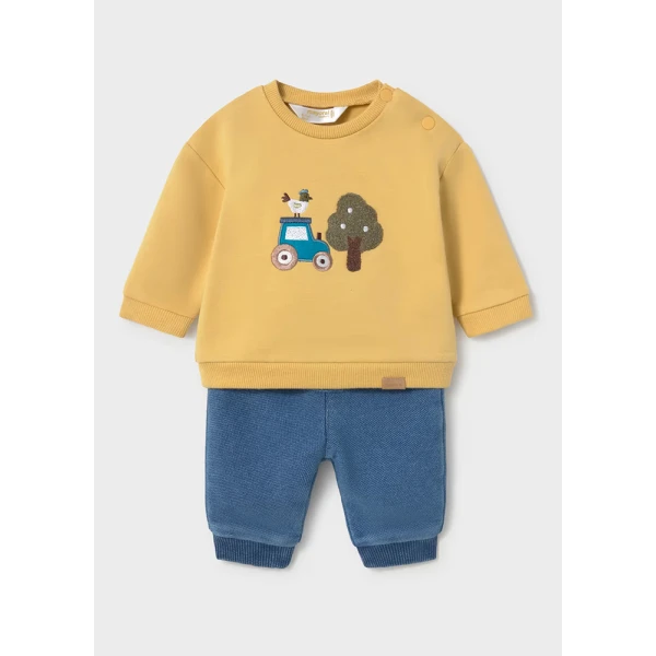 MAYORAL SET PANTS LONG OCHRE