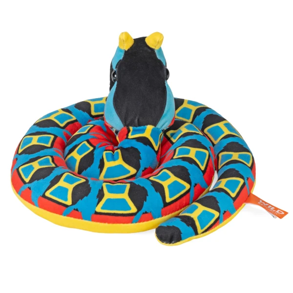 WILD REPUBLIC PLUSH GREEN RHINO VIPER SNAKE 91 cm