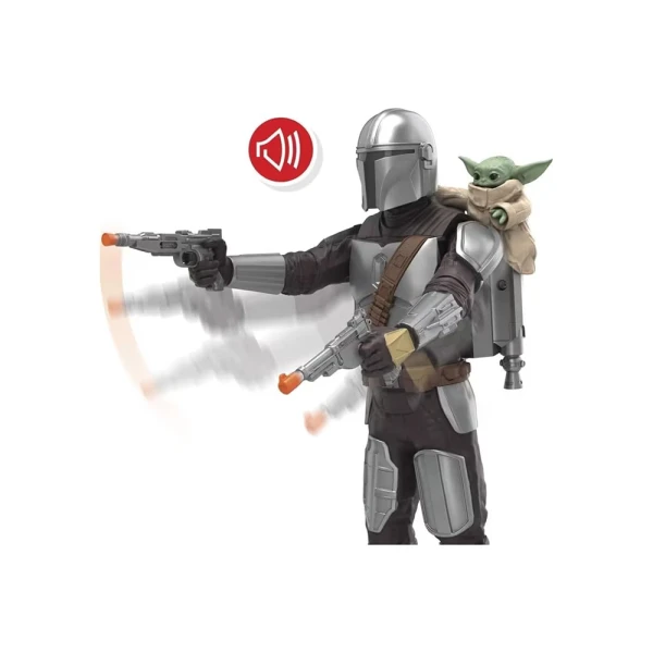 STAR WARS MOVIE FEATURE ΗΛΕΚΤΡΟΝΙΚΗ ΦΙΓΟΥΡΑ MANDALORIAN & GROGU