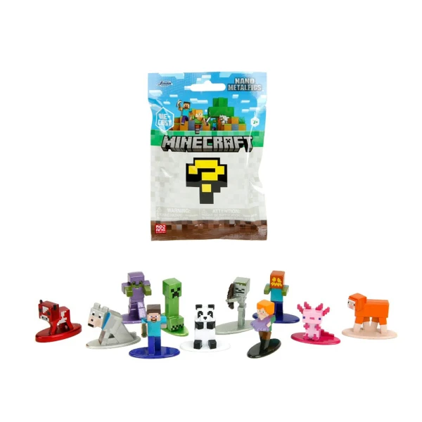 JADA MINECRAFT NANOFIGS ΣΑΚΟΥΛΑΚΙ ΕΚΠΛΗΞΗ