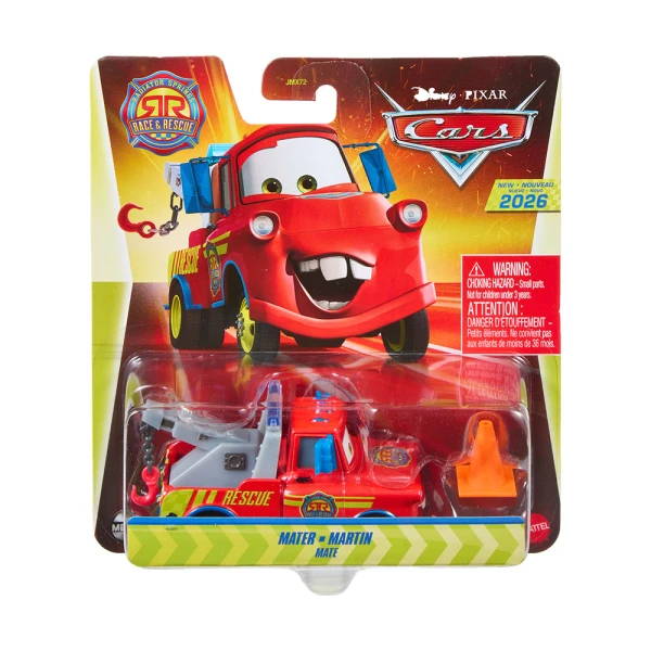 CARS RACE & RESCUE ΑΥΤΟΚΙΝΗΤΑΚΙ ΜΕ ΑΞΕΣΟΥΑΡ MATER