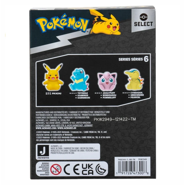 POKEMON W6 VINYL FIGURE 10 cm CYNDAQUIL