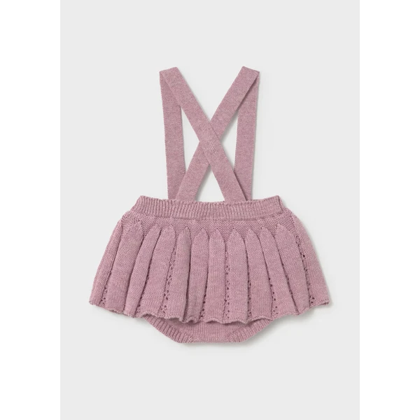 MAYORAL SET SKIRT KNITTED INTENSE PURPLE