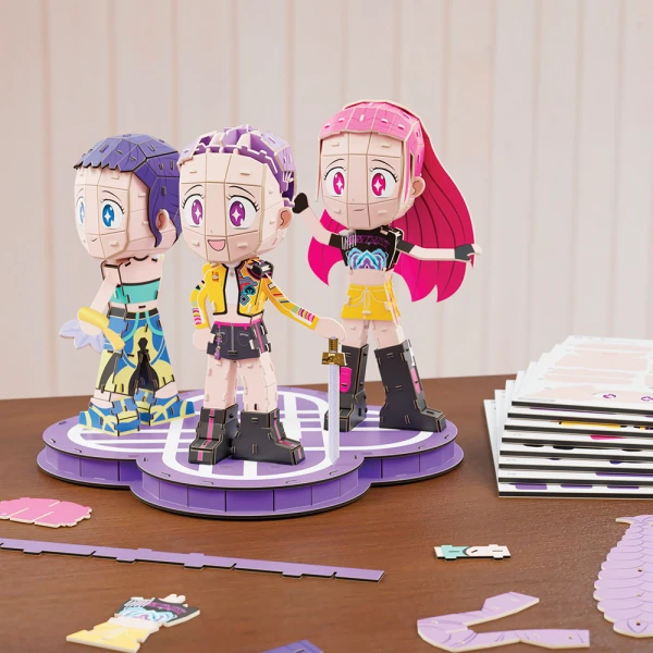 4D PUZZLE 212 pcs K-POP HUNTRIX STAGE