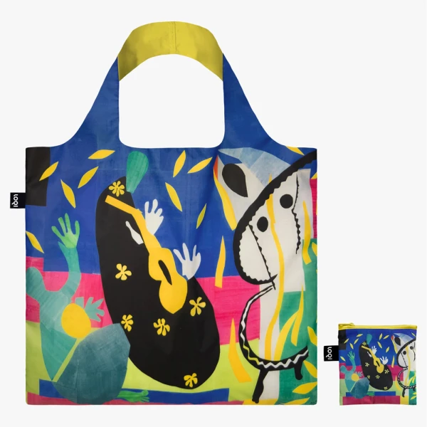 LOQI RECYCLED TOTE BAG - HENRI MATISSE THE KING\'S SADNESS
