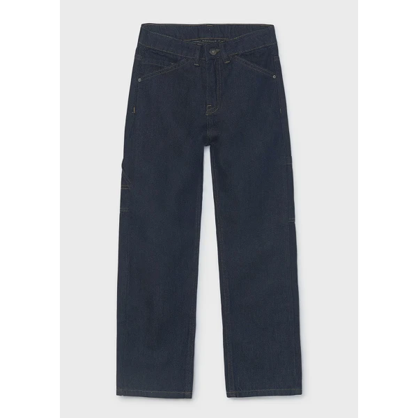 MAYORAL RELAXED FIT DENIM PANTS DARK BLUE