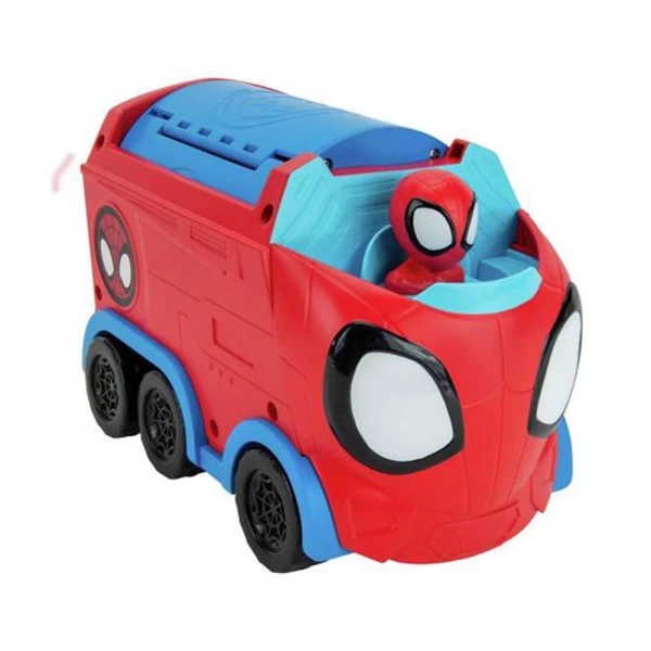 SPIDEY WEB SPINNING HAULER 20 cm WITH 3 FIGURES