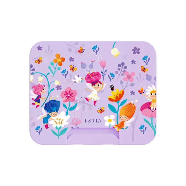 LUNCH BOX SAVE THE AEGEAN 1560ml 4 REMOVABLE COMPARTMENTS FAIRY TALES