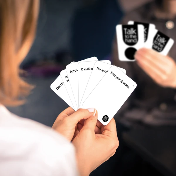 AS GAMES ΕΠΙΤΡΑΠΕΖΙΟ ΠΑΙΧΝΙΔΙ TALK TO THE HAND ΓΙΑ ΗΛΙΚΙΕΣ 18+ ΧΡΟΝΩΝ ΚΑΙ 3+ ΠΑΙΚΤΕΣ