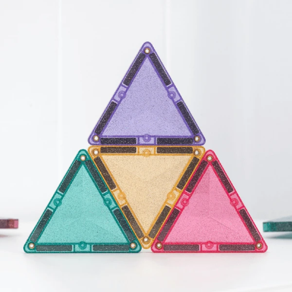 CONNETIX MAGNETIC TILES GLITTER CASTLE 48 pcs